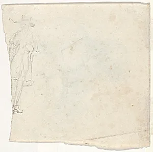 Sketch of a Standing Man [verso]