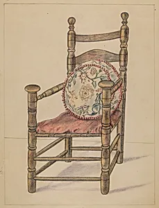 Slat-back Armchair