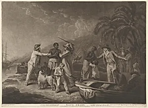 Slave Trade by John Raphael Smith after George Morland