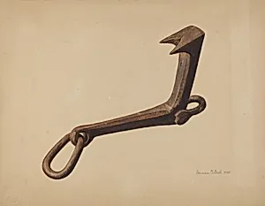 Sled Starting Hook