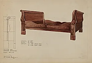 Sleigh Bed