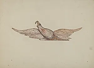 Small Carved Bellamy Eagle