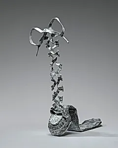 Sneaker Lace Sculpture