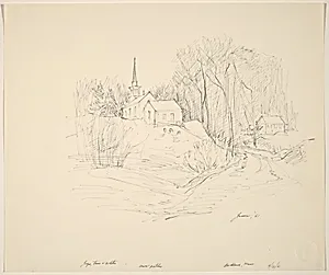 Snow Patches, Buckland, Massachusetts