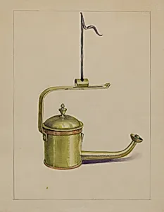 Sperm Oil Lamp