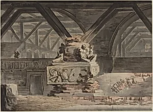 Stage Design: A Sepulchral Vault