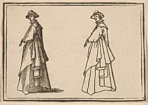 Standing Woman in a Great Coat