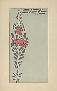 Stencilled Wall (Detail)