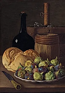 Still Life with Figs and Bread
