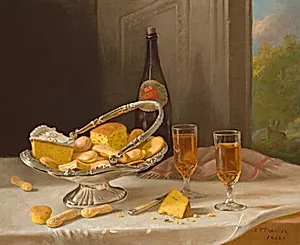 Still Life with Silver Cake Basket