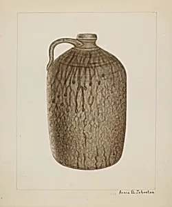 Stoneware Jar