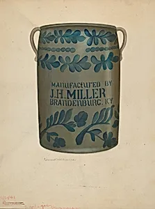 Stoneware Jar