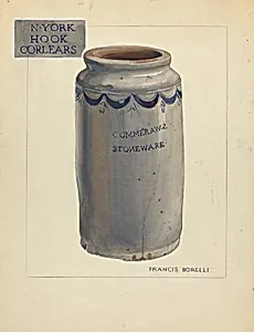 Stoneware Jar