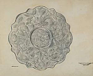 Strawberry Design Plate