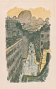 Street Scene from Above (Rue vue d'en haut)