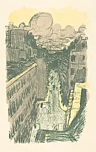 Street Seen from Above (Rue vue d'en haut)