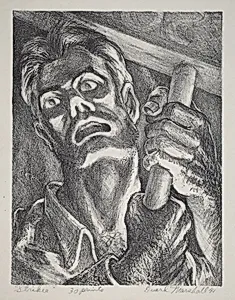 Striker (self-portrait)