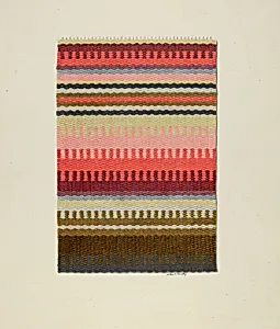 Striped Stair Carpet