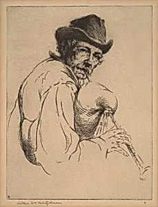 Strolling Musician of Gloucester