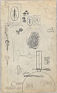 Studies for Constructivist Sculptures [verso]