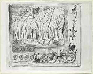 Study for "After Blake's Job"