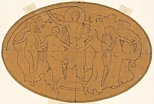 Study for "Apollo and the Muses" by John Singer Sargent