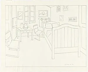 Study for "Bedroom at Arles"