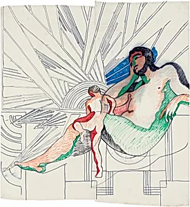 Study for "Father and Son Song"