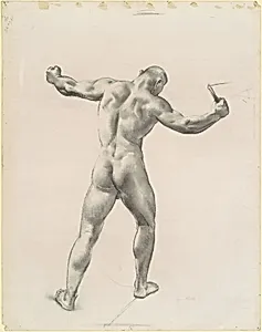 Study for "Justice Defeated"