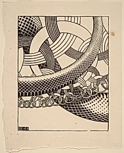 Study for part of "Snakes"