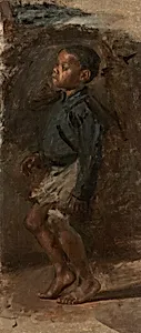 Study for "The Dancing Lesson": The Boy by Thomas Eakins