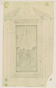 Study for "The Sermon on the Mount"