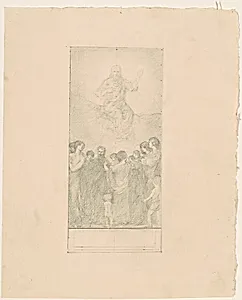 Study for "The Sermon on the Mount"