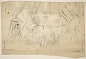 Study for "Untitled (Mrs. Marin)" [lower half]