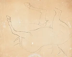 Study of a Horse [verso]