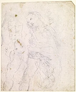 Study of a Madonna [verso]