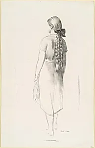 Study of Blonde Hair