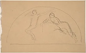 Study of Figures in a Lunette