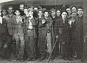 Survivors at Buchenwald