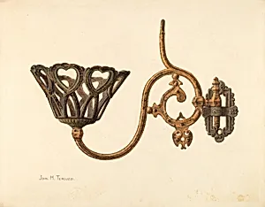 Swinging Lamp Bracket