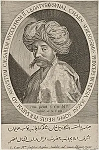 Synal Chaen, Persian Ambassador to Court of Rudolph II by Aegidius Sadeler II