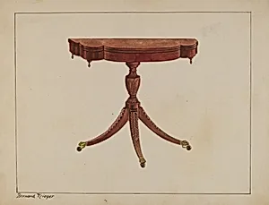 Table (Pedestal)