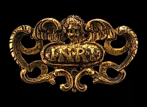 Tablet of the Superscription, from a Crucifix by Italian 17th Century