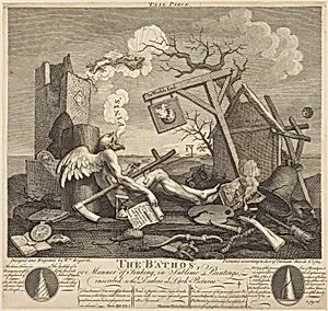 Tailpiece, or The Bathos by William Hogarth
