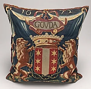 Tapestry-covered Cushion