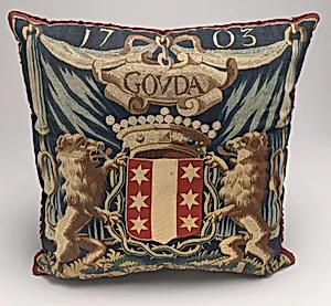 Tapestry-covered Cushion