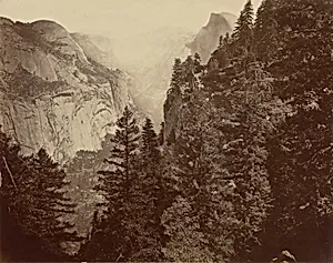 Tenaya Canyon from Union Point, Valley of the Yosemite by Eadweard Muybridge