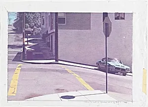 Texas and 20th Intersection [preparatory drawing]
