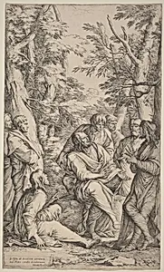 The Academy of Plato by Salvator Rosa