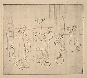 The Acrobats (Les saltimbanques) by Pablo Picasso